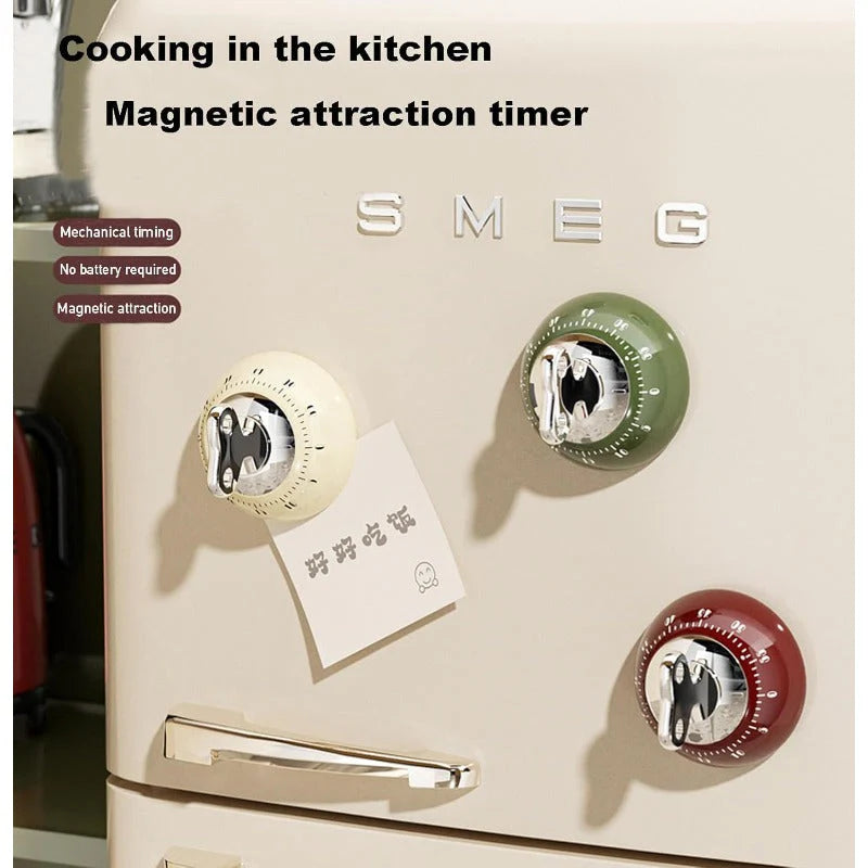 Magnetic Mechanical Kitchen Timer