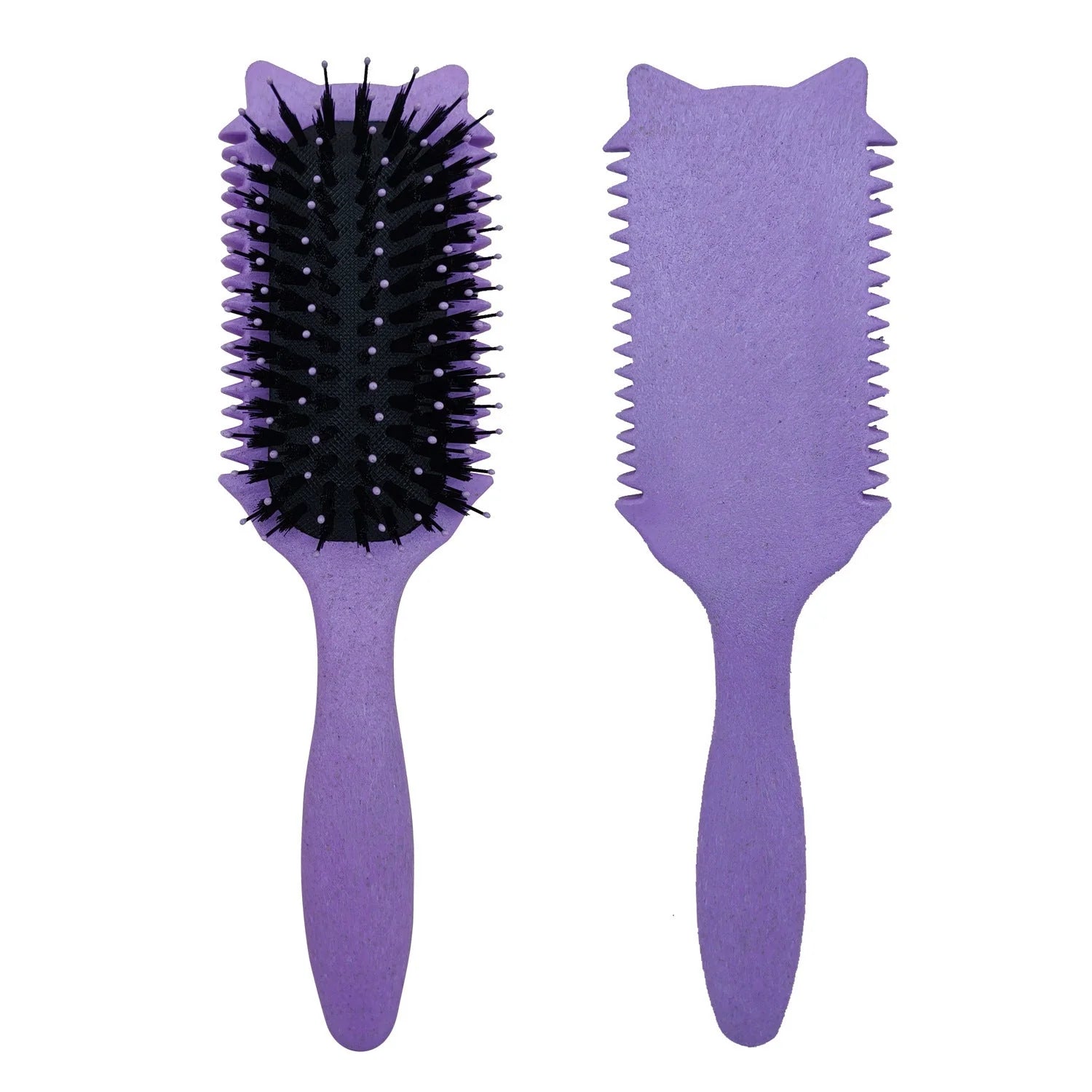 Multifunctional Curly Hair Styling Brush – Detangle, Define & Smooth
