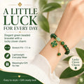 Money Magnet Clover Bracelet
