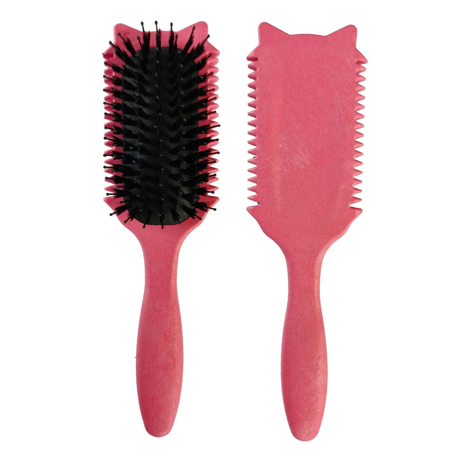 Multifunctional Curly Hair Styling Brush – Detangle, Define & Smooth
