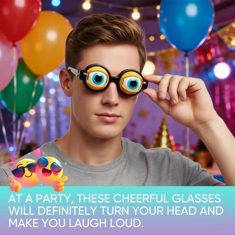 Moving Eye Party Glasses