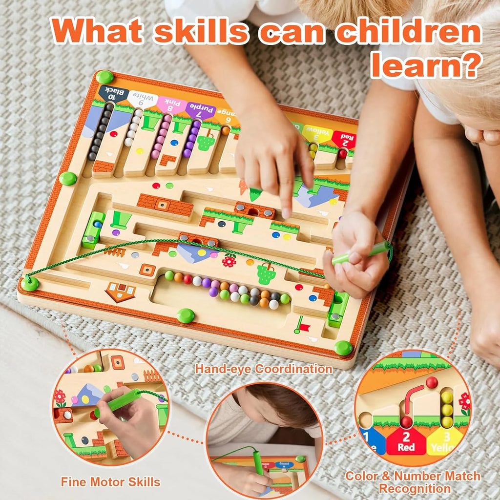 Magnetic Maze Adventure Toy