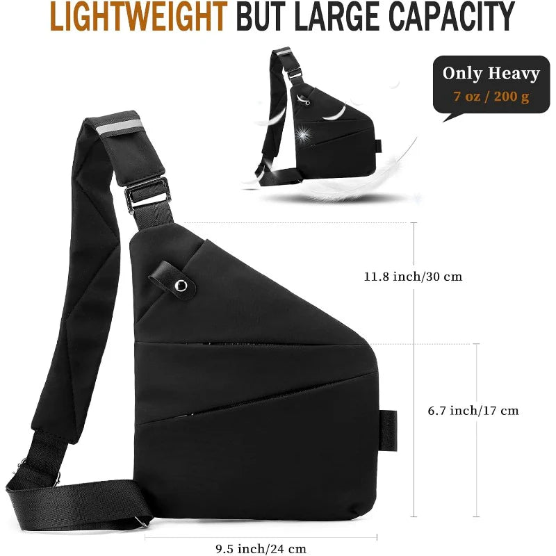 Lightweight Weatherproof Crossbody