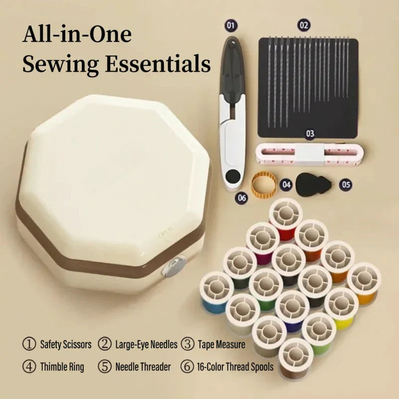 Magnetic Travel Sewing Kit