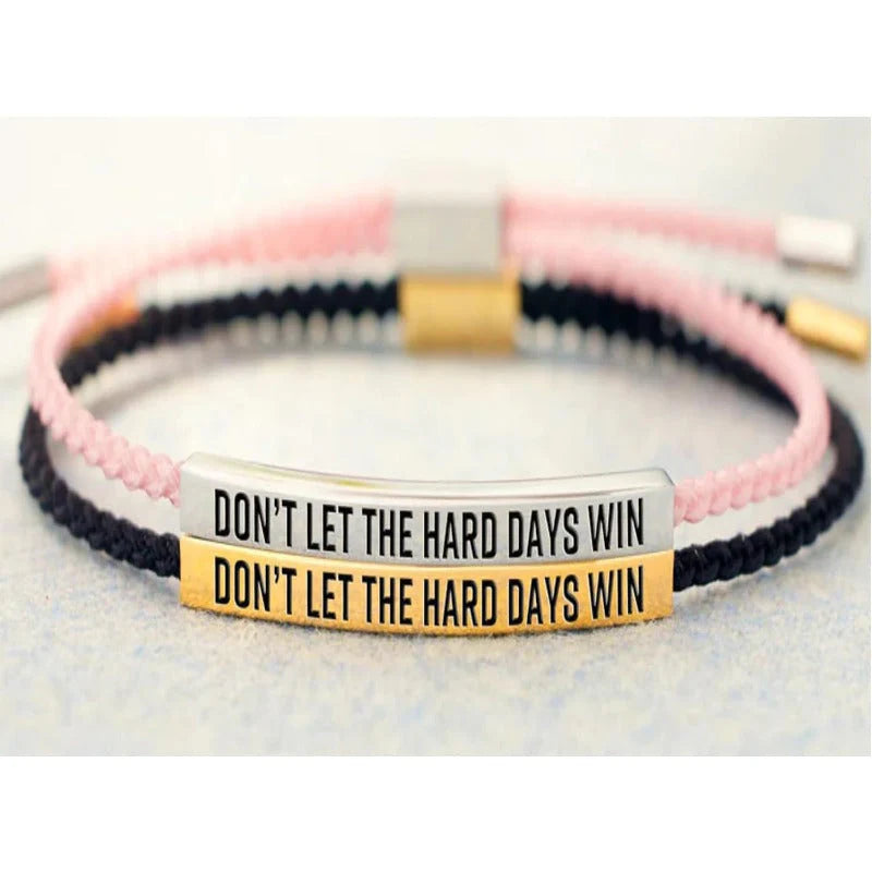 Motivational Tube Bracelet