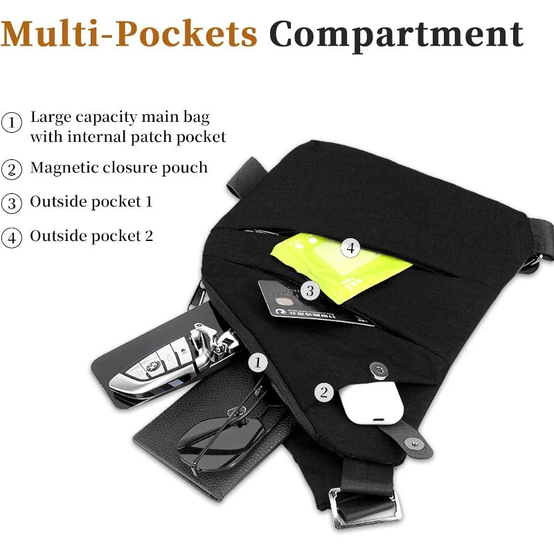 Lightweight Weatherproof Crossbody