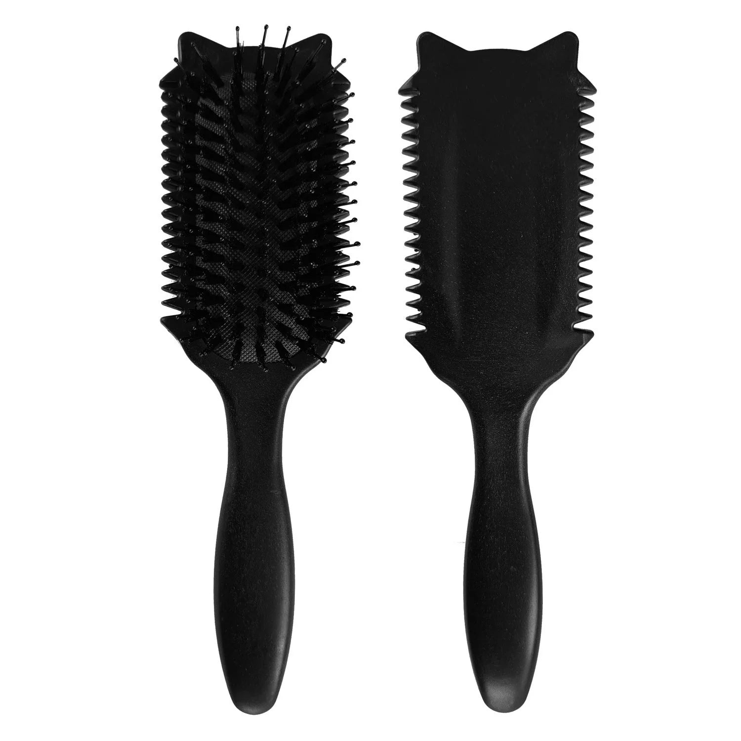 Multifunctional Curly Hair Styling Brush – Detangle, Define & Smooth